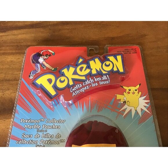 Vintage Pokémon Collector Marble Pouches Series 2 #35 Clefairy - Picture 2 of 7